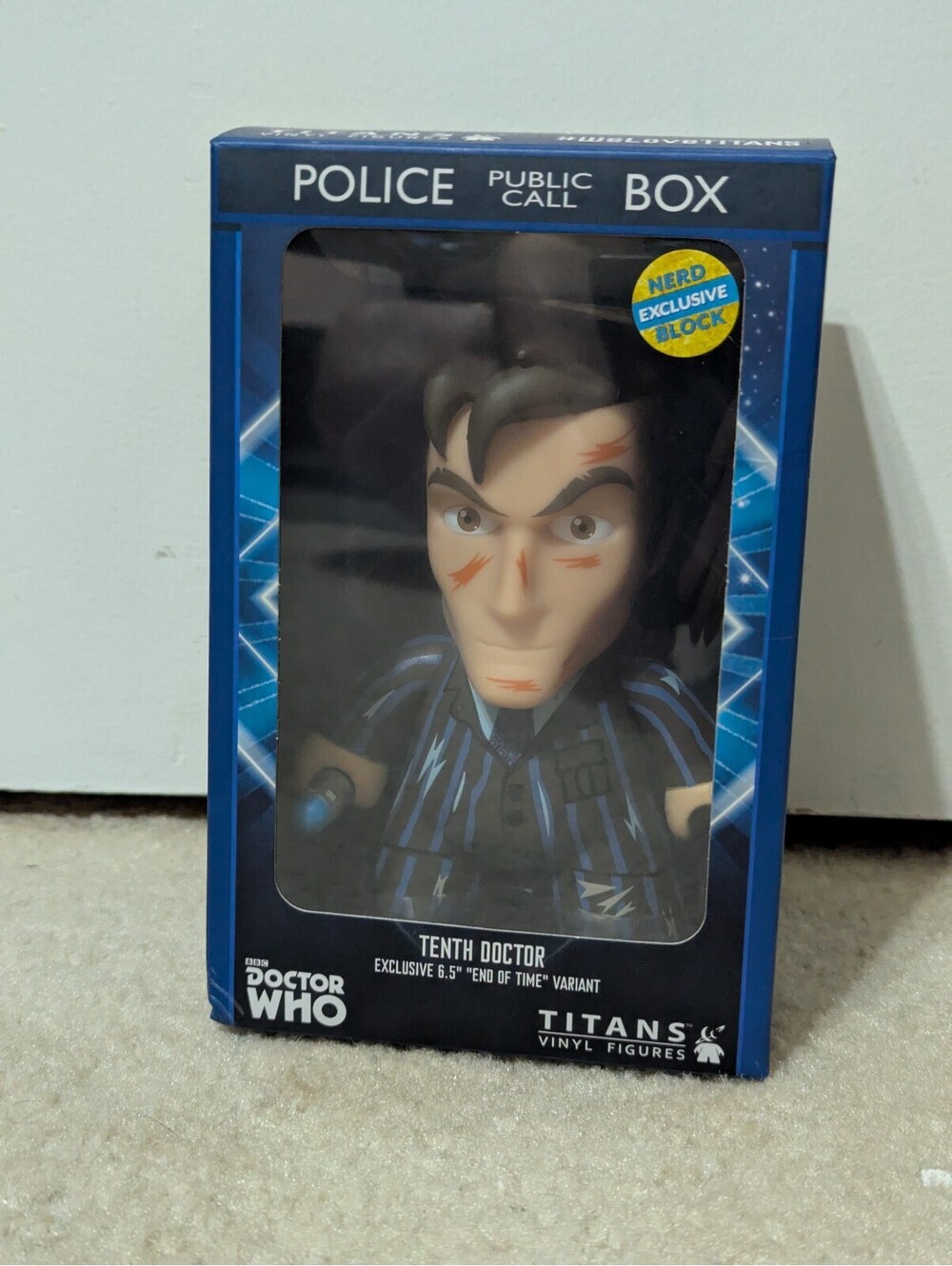 Doctor Who The Tenth Doctor Titan Vinyl Figures